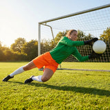 Women’s polyester goalkeeper shorts in vibrant colours