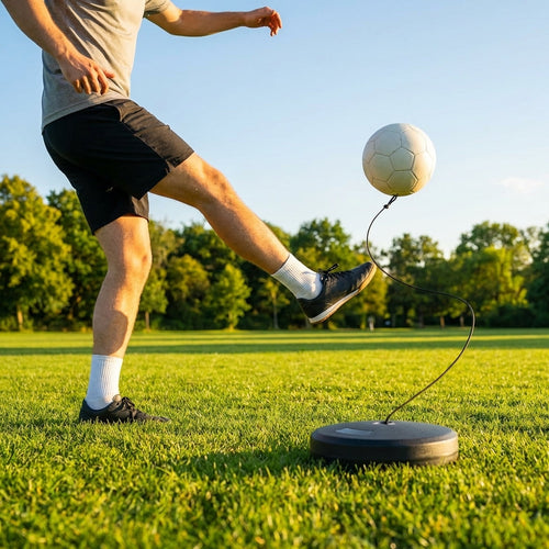 Football Return Trainer – Size 3, 4, 5 – Premium Elastic Cord – Training & Skill Development