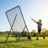 Jumbo Baseball Pitchback Net with Steel Frame - product detail
