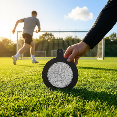 Penalty Spot Marker – White – Rubber – Sports Grounds