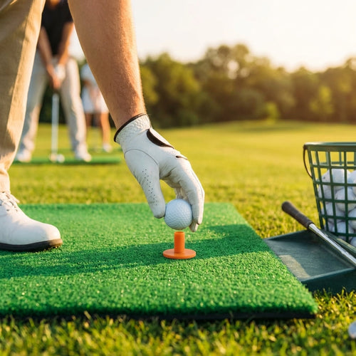 Rubber Driving Range Tees – 45mm – Durable Rubber – Golf Practice