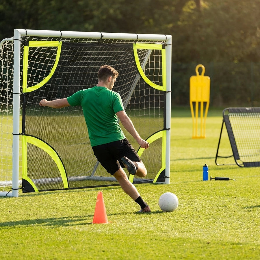 Football Goal Target Sheet – Various Sizes – Airmesh Material – Training Equipment