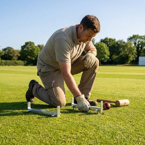 Stainless Steel Cricket Stump Gauge – Durable – Sports Equipment