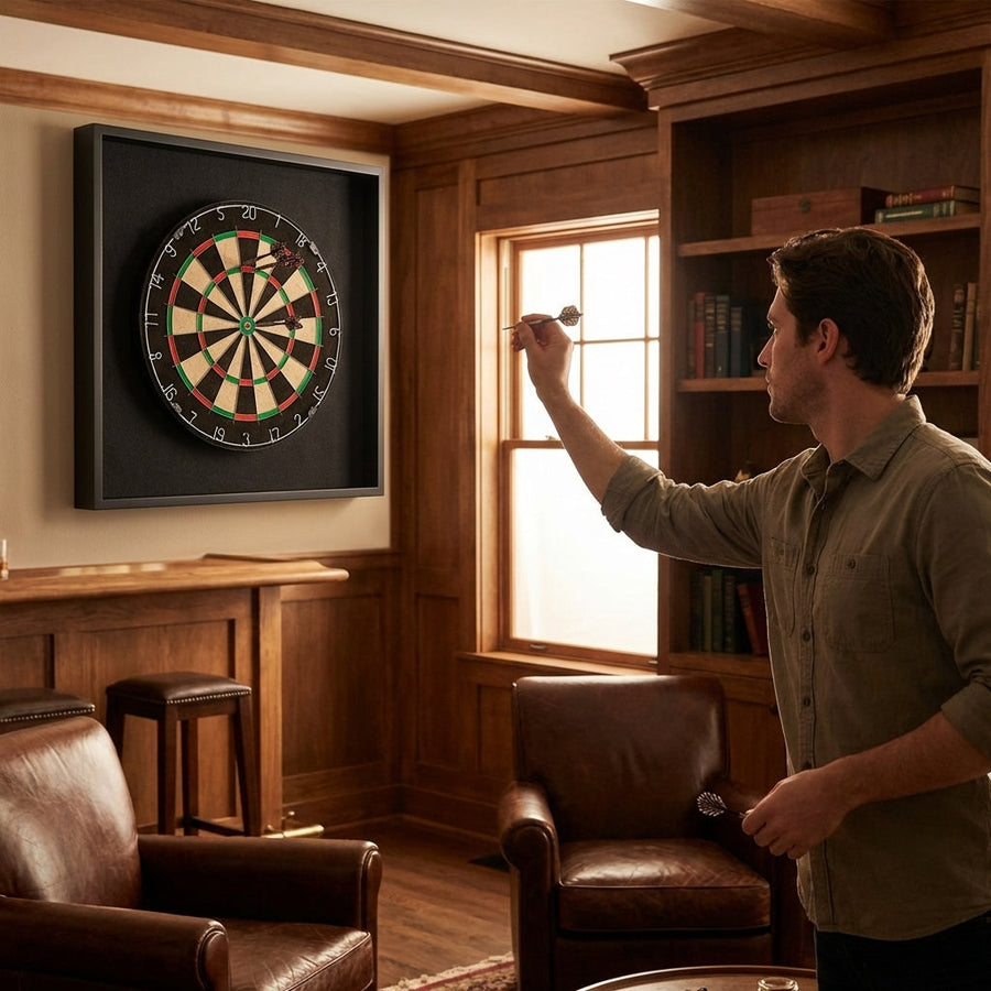 Professional Dartboard – 18in – Brazilian Sisal – Home or Club