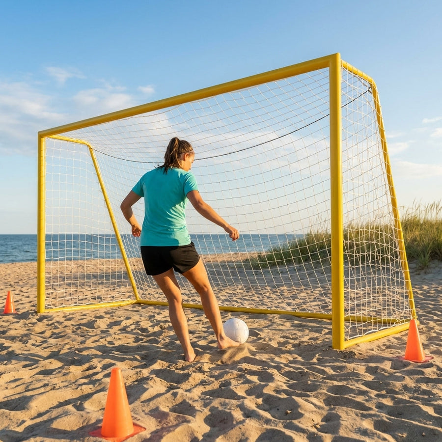 Beach Soccer Goal – 5.5m x 2.2m – Aluminium – Outdoor Sports