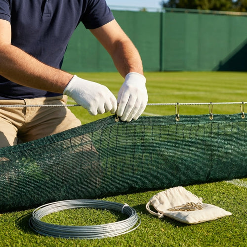 Tennis Net Spring Clips – 6cm – Zinc Plated Steel – Tennis Surround Nets