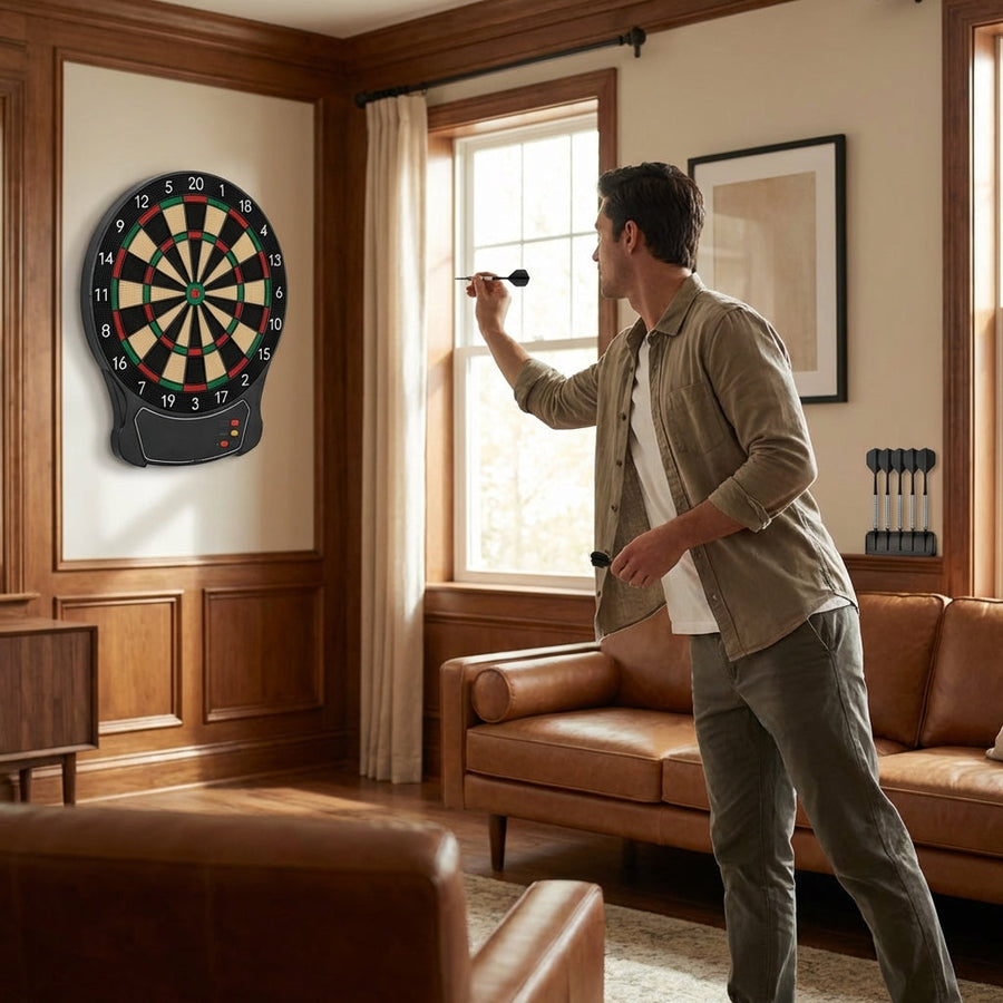 Soft Tip Dartboard – Standard Size – Durable Material – Indoor Use