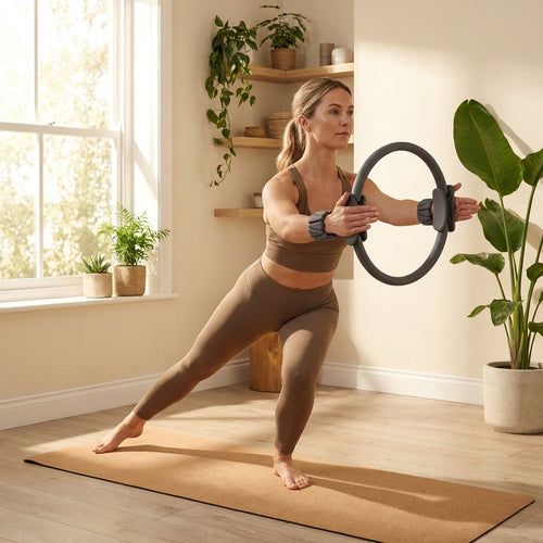 Yoga Silicone Training Bundle – Charcoal/Beige – Premium Silicone – Home & Studio Use