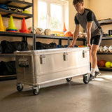 Clip-On Castor Wheels for Aluminium Storage Box