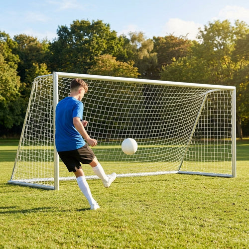 Freestanding Football Goal – 16 x 7ft – Aluminium – Youth Matches