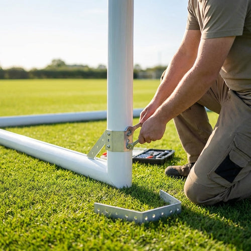 Corner Bracket – Durable – Aluminium – Football Goal Fixtures