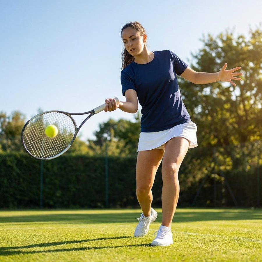 Women's Tennis Shirt – 5 Sizes – 100% Polyester – Sportswear