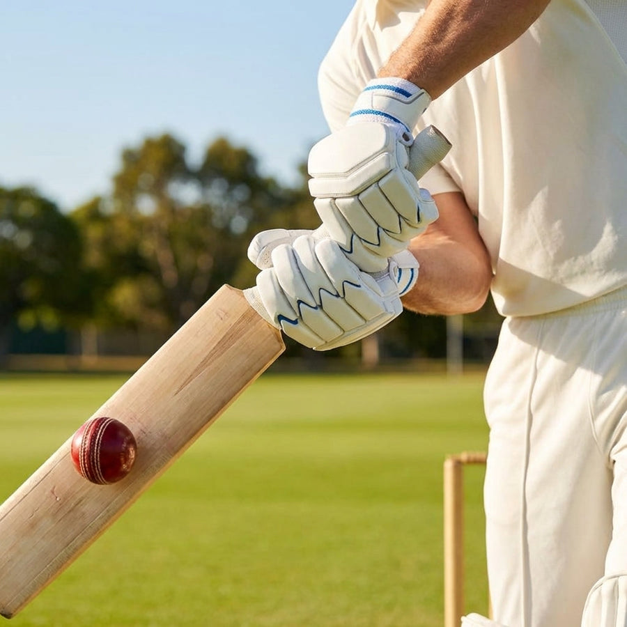 Cricket Batting Gloves – Various Sizes – PU Leather – Sports Use