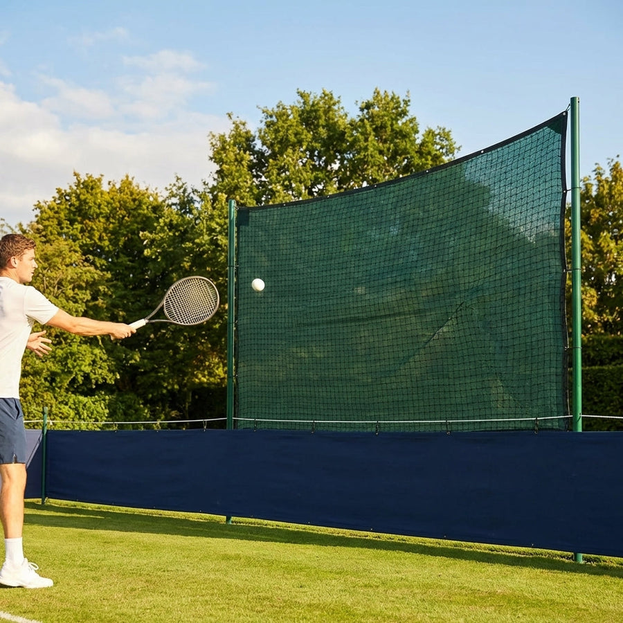 Tennis Court Surround Netting – Black – HDPP – Outdoor Use