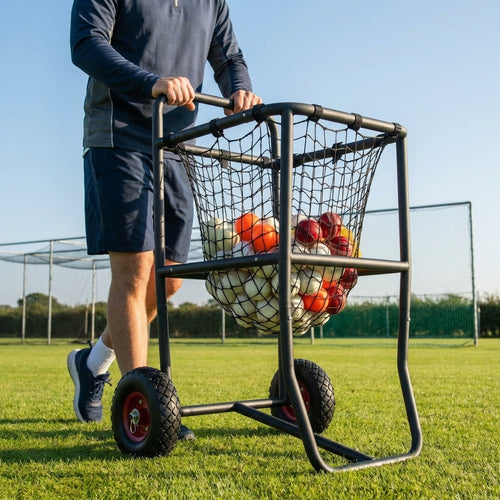 Multi-Sport Ball Carry Cart – Steel Frame – Weatherproof – Indoor & Outdoor Use