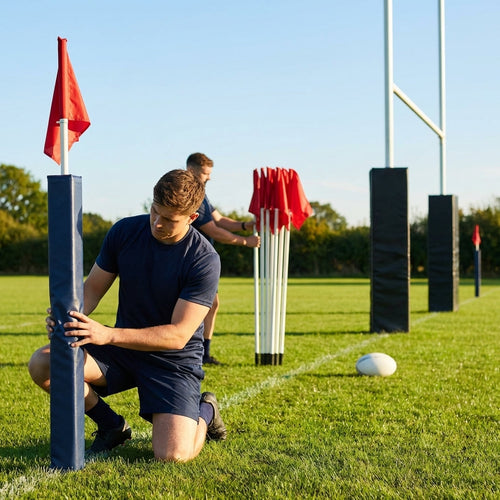 Rugby Ground Equipment Package – Multiple Sizes – Foam-Padded PVC – Outdoor Use