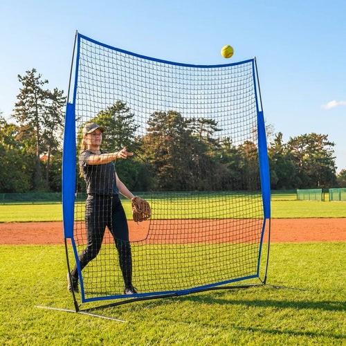 Softball Pitching Screen – Portable – Durable Net – Sports Training