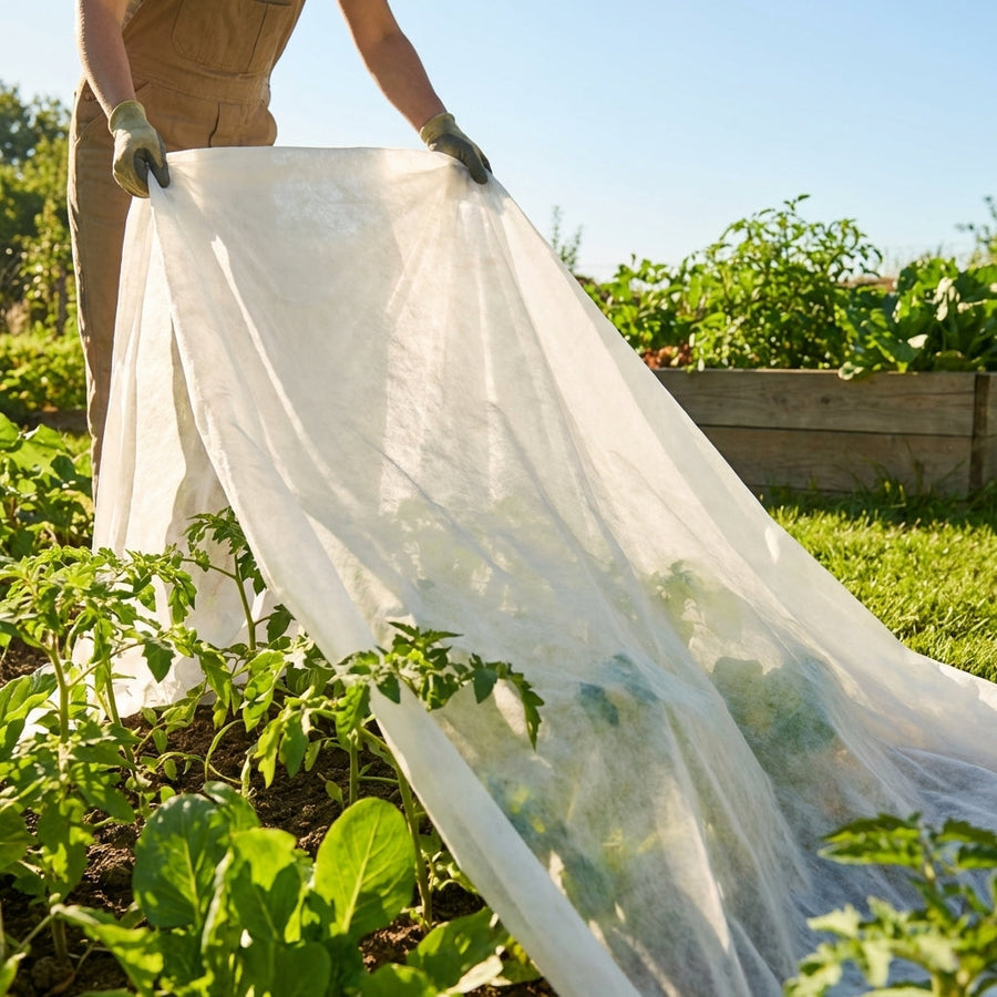 Garden Fleece – White – Non-Woven PP Fabric – Plant Protection