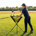 Portable Pop-Up Ball Caddy – Black – 19mm Metal Frame – Sports Training image 1