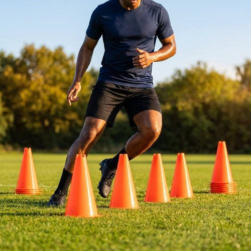 Training Cones – 12in – Durable PE – Sports Practice