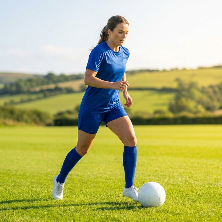 Polyester Football Shorts – XS-XL & 12 Colours – Lightweight & Breathable – Game Day & Training