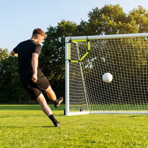 Football Goal Corner Target – 1.8ft x 1.8ft Yellow – PVC – Indoor/Outdoor