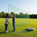 Removable anti-litter net system with steel posts - product detail
