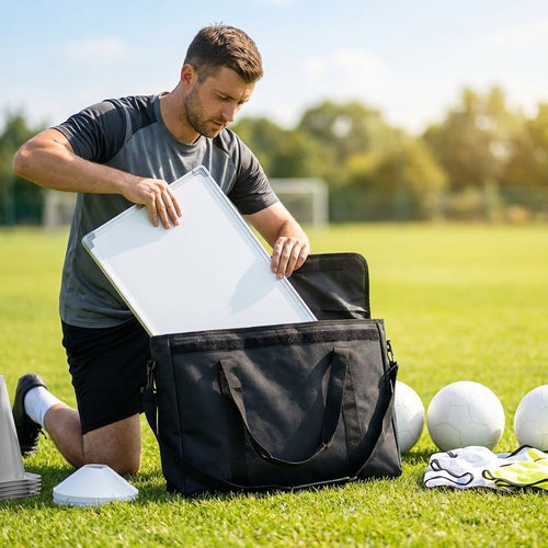 Sport Coaching Board Carry Bag – Black – Heavy-duty Nylon – Schools & Clubs