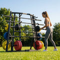 Reinforced steel barbell rack for gym and home use - product detail