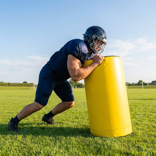 American Football Tackle Dummy – Yellow – Rip Proof PVC – Training Equipment