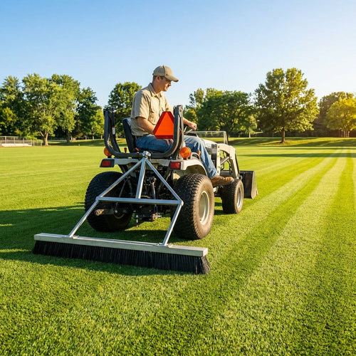 Tractor Mounted Drag Brush – 1.8m – Durable Frame – Sports Facilities