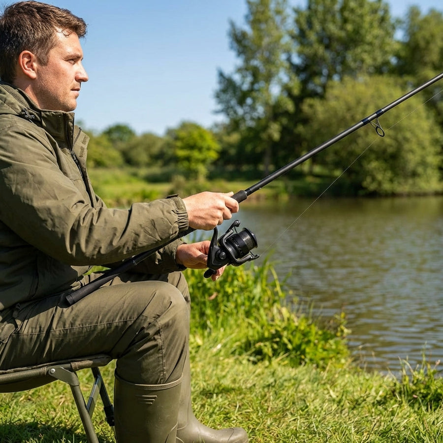 Carbon Fishing Rod – 10ft – Armoured Carbon – Rivers & Lakes