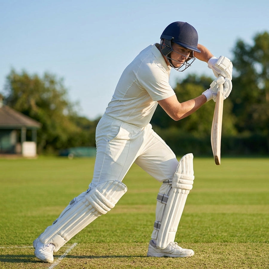 Cricket Batting Pads – Youth/Adult – PU Leather – Club Level