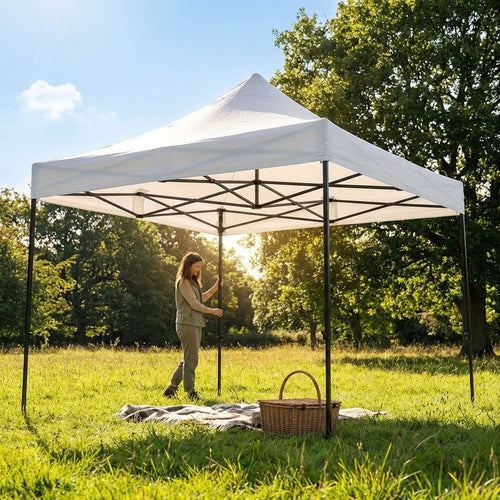 Pop Up Gazebo – 3m x 3m – Galvanised Steel – Outdoor Events