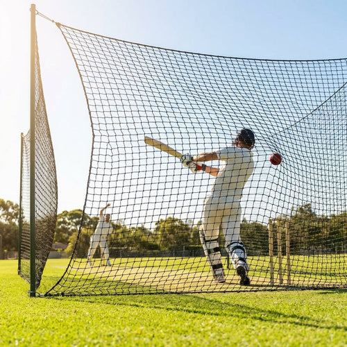 Cricket Netting – Black – HD Polypropylene – Sports & Industrial Use