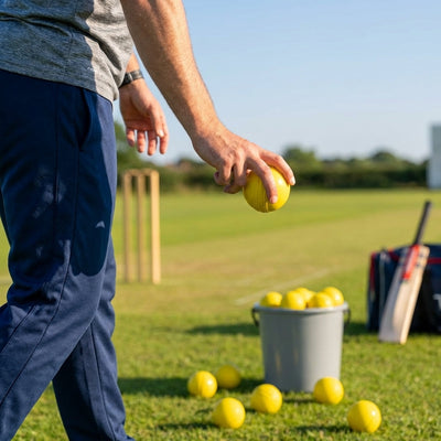 Cricket Practice Balls – Junior/Senior – Soft-Feel Plastic – Indoor/Outdoor Use