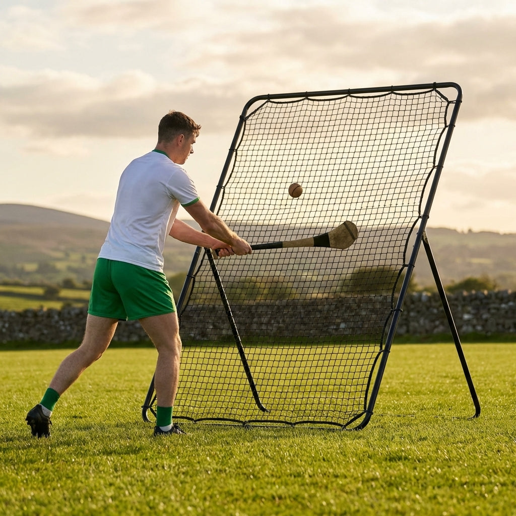 Football and hurling rebounder set up for training - product detail