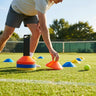 Tennis Training Marker Cones – Pack of 50/1000 – Durable Plastic – Indoor/Outdoor Use