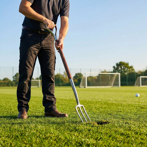 Divot Repair Fork – 124cm – Wood/Steel – Sports Ground Use