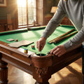 Pool Table Spare Parts including leg bases and cues - product detail