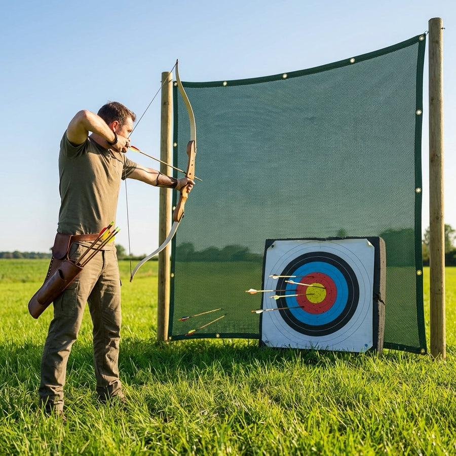 Archery Netting – Custom Size – High Grade Nylon – Indoor/Outdoor Use