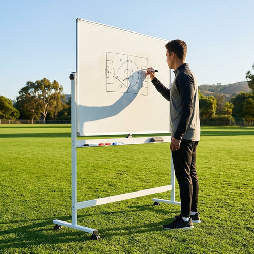Mobile Whiteboard – 150cm x 120cm – Heavy Duty Aluminium – Schools & Offices