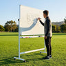 Mobile Whiteboard – 150cm x 120cm – Heavy Duty Aluminium – Schools & Offices