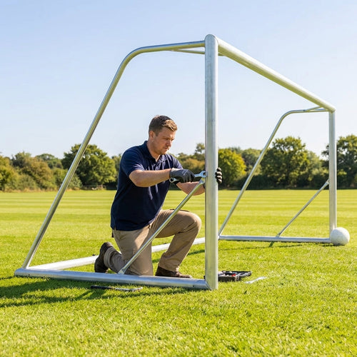 Football Goal Crossbrace – Durable Steel – Essential Goal Component