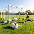 Handball goal and ball set for school sports training