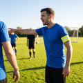 Football captains armband available in various colours for junior and senior players