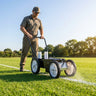 Aerosol Line Marking Machine – Adjustable Spray – Metal Frame – Sports Fields