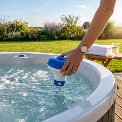 Chemical Floater – 5in – Durable Plastic – Hot Tubs & Pools