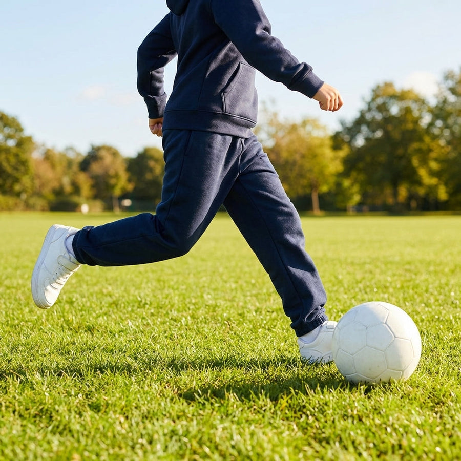 Junior Tracksuit Bottoms – 5 Sizes – Lightweight Polyester – Sportswear