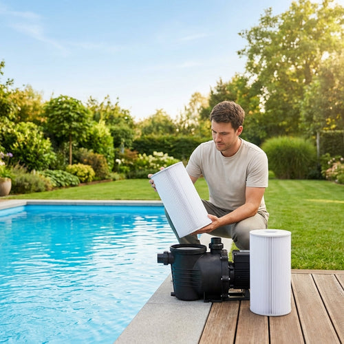 Pool Filter Cartridges – Multi-Pack – Durable Material – For Clean Pools